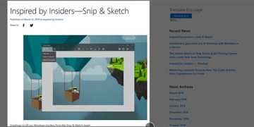 Sử dụng Snip & Sketch chụp ảnh màn hình máy tính