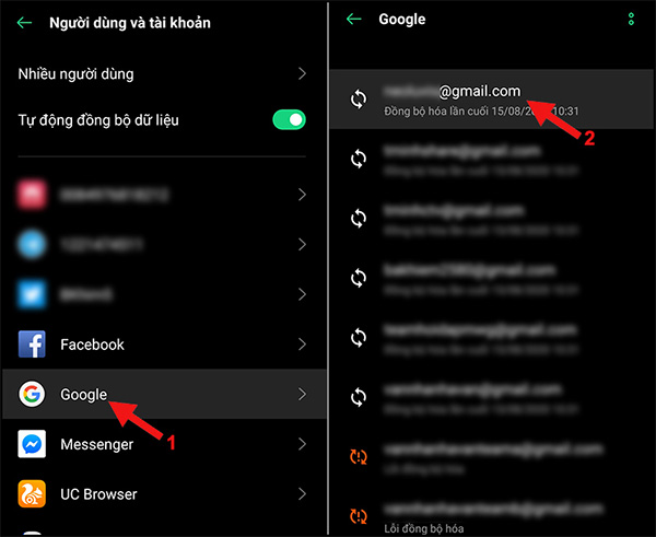 Đồng bộ tài khoản Gmail trên thiết bị Android (1)
