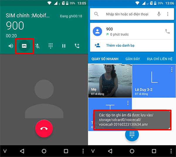 Cách ghi âm cuộc gọi trên Android không cần phần mềm