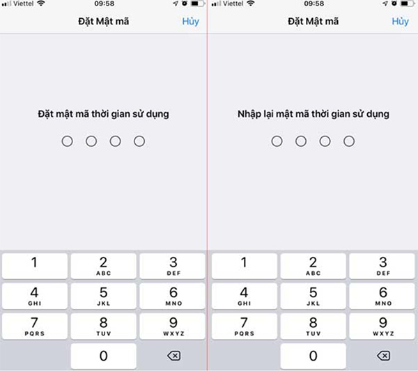 Cài mật khẩu Messenger trên iPhone bằng tính năng Thời gian sử dụng trên iPhone (2)