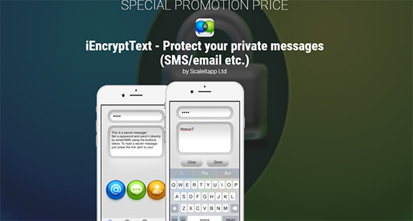 Phần mềm IencryptText for iOS giúp khóa ứng dụng trên iPhone hiệu quả