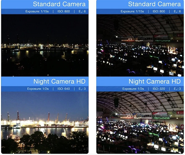 Ứng dụng chụp ảnh ban đêm Night Camera HD