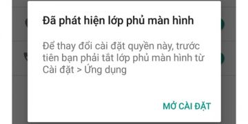 Lớp phủ trên màn hình Samsung là gì?