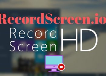 Cách quay video màn hình máy tính Online sử dụng phần mềm RecordScreen.io