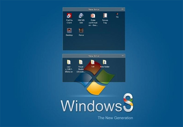 Phần mềm TAGO Fences giúp sắp xếp ứng dụng trên màn hình máy tính Windows