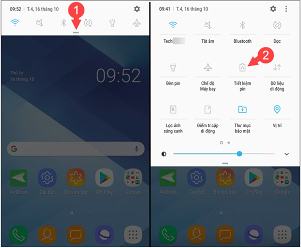 Cách bật/tắt chế độ tiết kiệm pin cho điện thoại Android