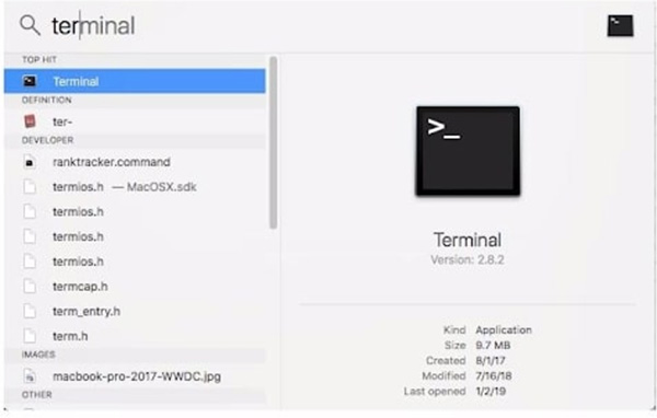 Cách tắt Macbook bằng Terminal