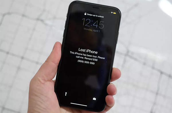 Tính năng Lost Mode giúp xác định ngay vị trí iPhone bị mất khi được bất lại nguồn