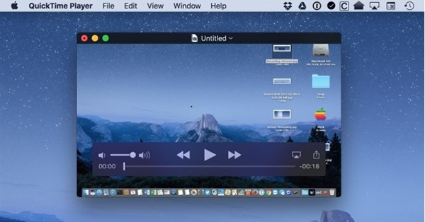 Giảm dung lượng video bằng QuickTime Player trên Macbook