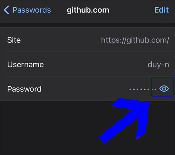 Cách xem mật khẩu Gmail đã lưu trên iPhone bằng Google Chrome (2)