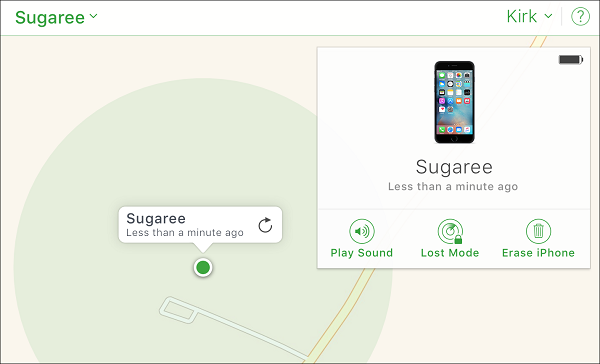 Đăng nhập tài khoản iCloud để dò tìm iPhone trên bản đồ