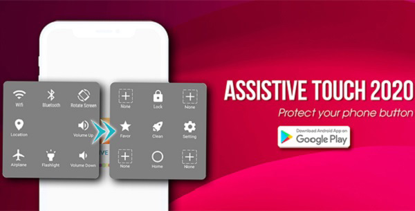 Ứng dụng Assistive Touch khá quen thuộc với người dùng Android