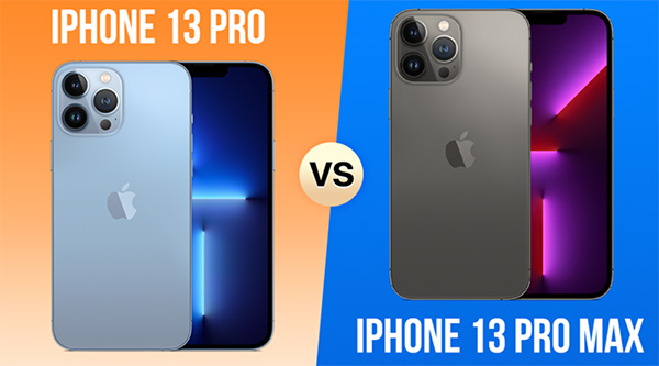 Nên mua iPhone 13 Pro Max hay 13 Pro?