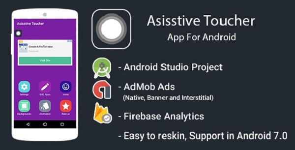 Ứng dụng tạo nút Home ảo Assistive Touch