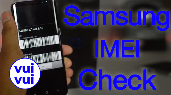Máy hoạt động không ổn định, không có tín hiệu từ nhà mạng mà dấu hiệu Samsung mất IMEI