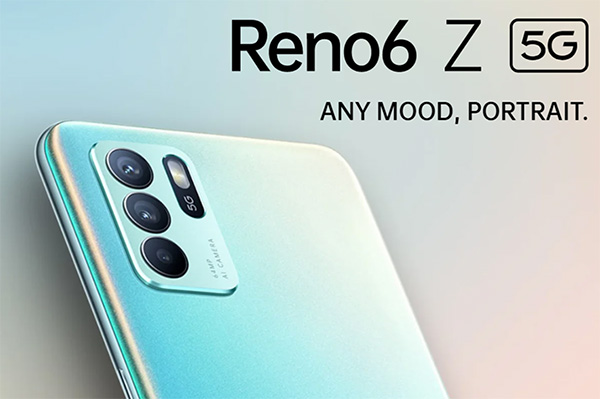 Reno6 Z 5G có chip xử lý MediaTek Dimensity 800U, kết hợp RAM 8GB