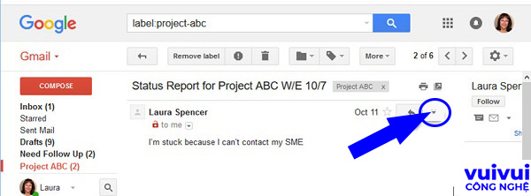 Cách chặn email rác trên Gmail bằng máy tính Cách chặn email rác trên Gmail bằng máy tính