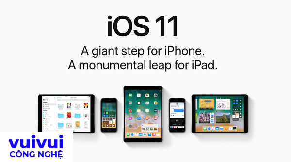 Phiên bản hệ điều hành iOS 11 với những cập nhật tính năng mới