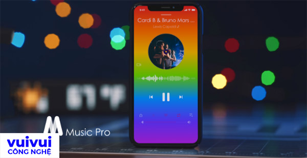 Nghe nhạc Youtube khi tắt màn hình iPhone với Music Pro