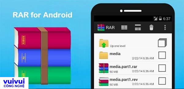 Ứng dụng RAR cho Android