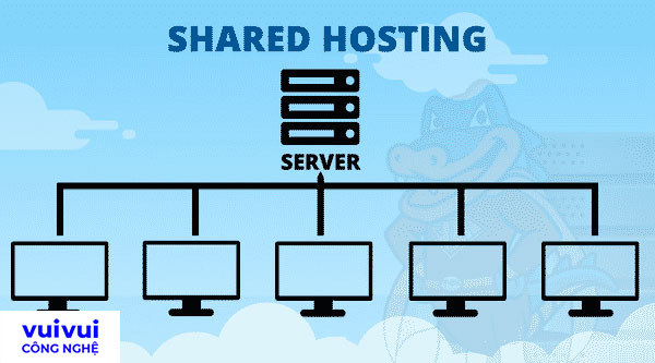 Shared Hosting phù hợp với các website có lưu lượng truy cập thấp
