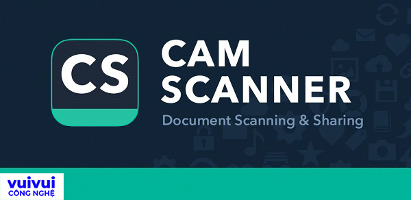 Phần mềm ghép file PDF CamScanner