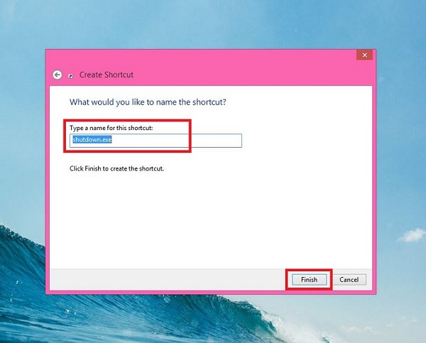 Hẹn giờ tắt máy tính Windows bằng shortcut (2)