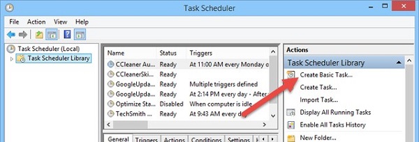 Hẹn giờ tắt máy tính bằng Windows Task Scheduler (1)