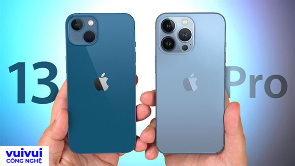 Sự khác biệt ở camera trên iPhone 13 và 13 Pro