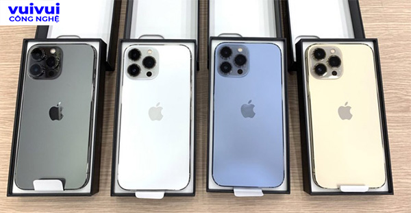 iPhone 13 Pro Max có mấy màu?