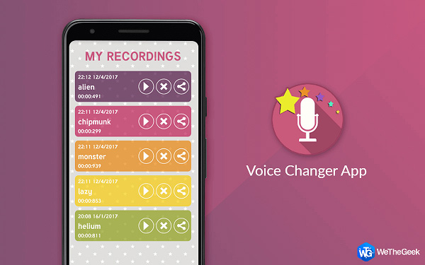 Ứng dụng Voice Changer