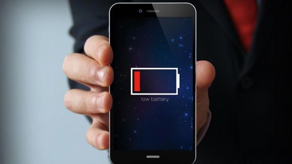 Pin iPhone hiển thị màu đỏ dưới 20% báo pin yếu