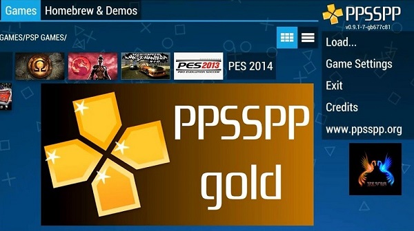 Phần mềm PPSSPP