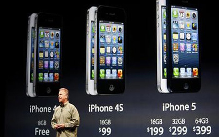 iPhone 5 khi ra mắt có giá bao nhiêu?