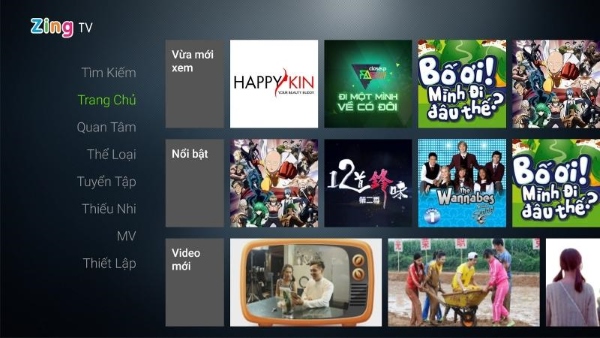 Tv.zing.vn cung cấp các bộ phim đa dạng thể loại và nội dung