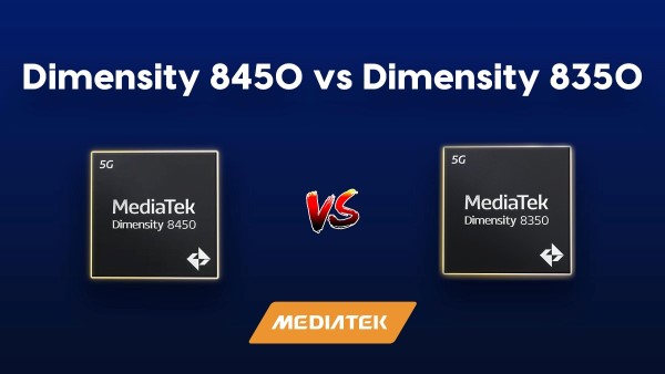 So sánh chip MediaTek Dimensity 8350 với Dimensity 8450