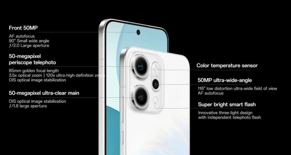 Hệ thống camera trên OPPO Reno14 và Reno14 Pro