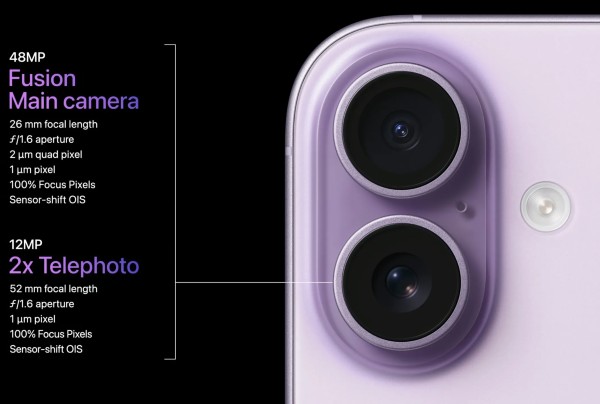 Camera trên iPhone 17 tiêu chuẩn được nâng cấp mạnh mẽ