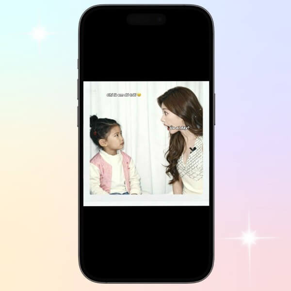 Đợi CapCut tự động tạo ảnh ghép