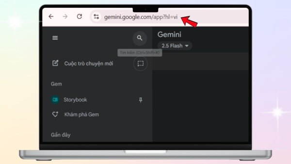 Truy cập Gemini AI 